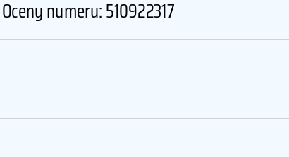 Numer telefonu 510922317 510922317