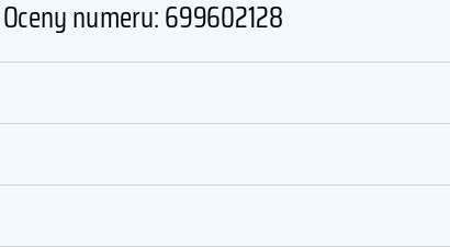 Numer telefonu 699602128 699602128